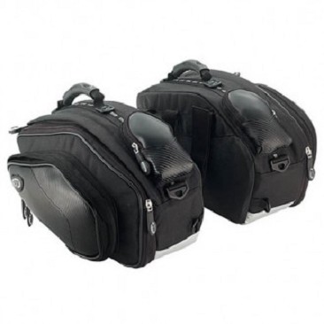Coppia di borse laterali da moto e scooter Givi modello T431, colore nero. Queste borse laterali, studiate principalmente per moto sportive e naked, hanno una media capienza (da 19 a 25 litri ognuna)...