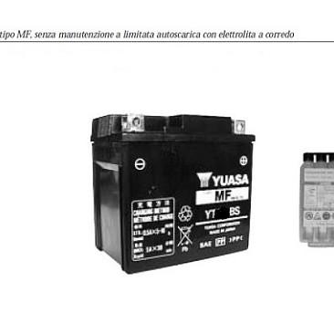 Batteria 12V YTX7L-BS / GTX7A-BS / FTX7A-BS [0650690]