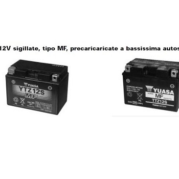 Batteria 12V Sigillata YTZ12S / TTZ12S - [065012] / [065912]